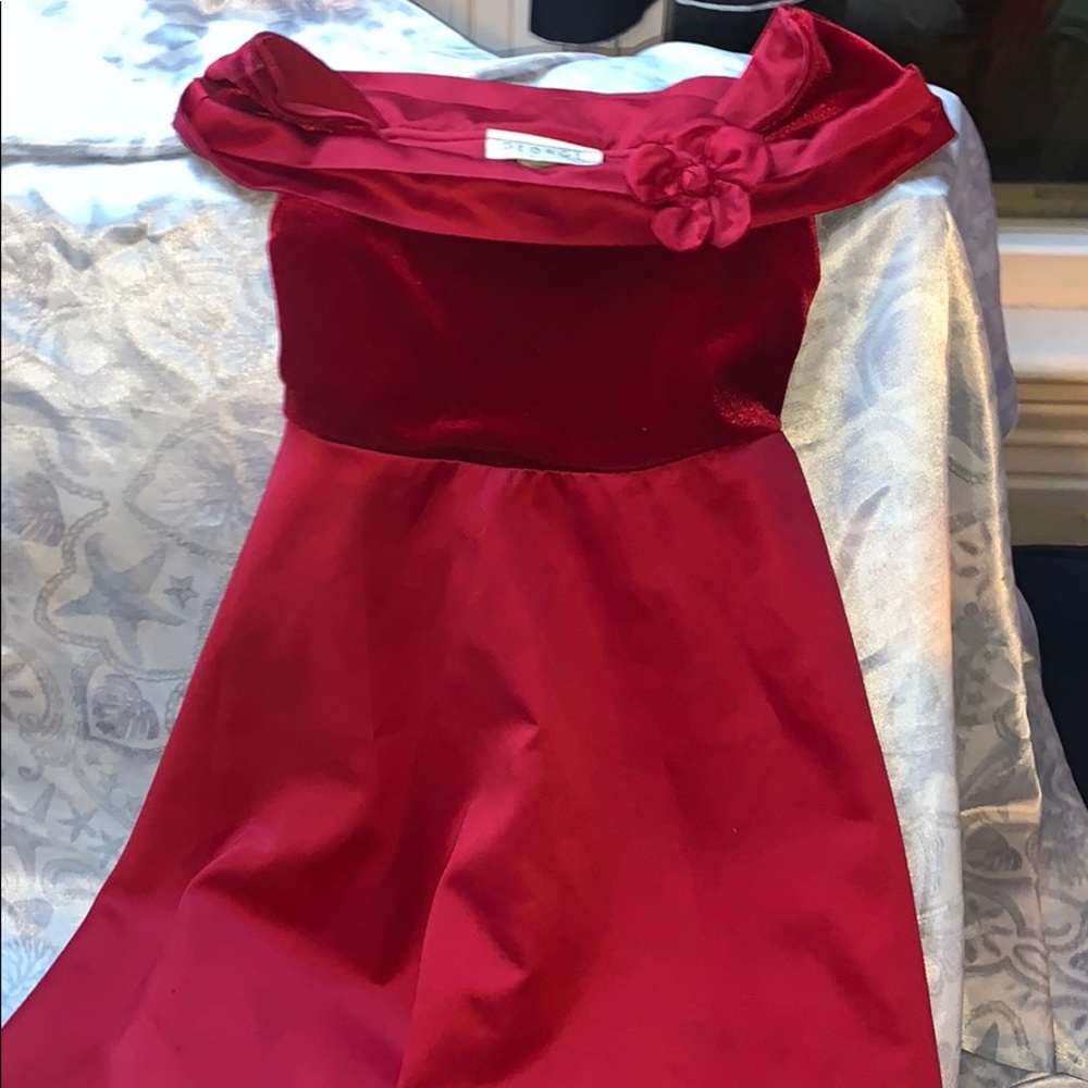 *SPECIAL OCCASION RUBY RED FORMAL DRESS - Picture 7 of 8